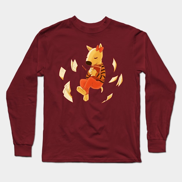 The Breathings of Your Heart Long Sleeve T-Shirt by Kawamaru